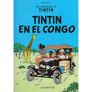 Tintã­n en el Congo (cartonã©)