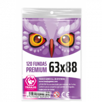 Fundas de Cartas Búho 63X88MM  TRANJIS GAME