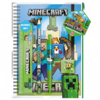 Set de Papelería Minecraft Premium  PYRAMID