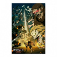 Poster Attack On Titan Paradis VS Marley GPE5832