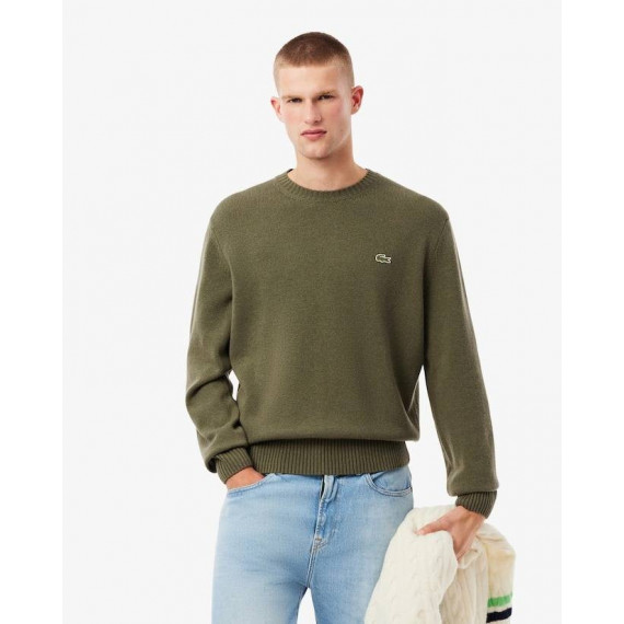 Tricot Olive 06Y  LACOSTE