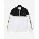 Sweatshirt Blanc/noir  LACOSTE