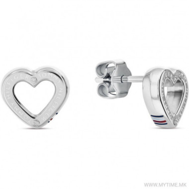 PENDIENTES CORAZON PLATEADO