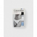 Thong 3PK Black/white/frozen Fjiord  CALVIN KLEIN
