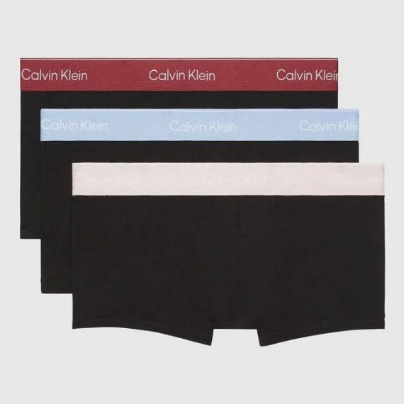 Low Rise Trunk 3PK Black Bodies W/ Fall  CALVIN KLEIN