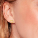 Pendientes Corazon Dorado  TOMMY HILFIGER