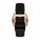 Reloj Sync Leather Negro  ARMANI EXCHANGE