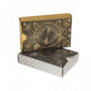 OUT OF THE BLUE Juego de 54 Cartas de Poker Lujo Doradas