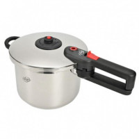 Set Olla a Presión con Cestillo y Tapa LARRYHOUSE 4+6 Litros