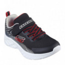 SKECHERS Zapatillas Microspec Ii Negras 403924L-BKSR