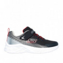 SKECHERS Zapatillas Microspec Ii Negras 403924L-BKSR