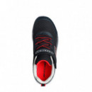 SKECHERS Zapatillas Microspec Ii Negras 403924L-BKSR