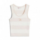 Top sin Mangas de Corte Cropped con Parche  TOMMY HILFIGER