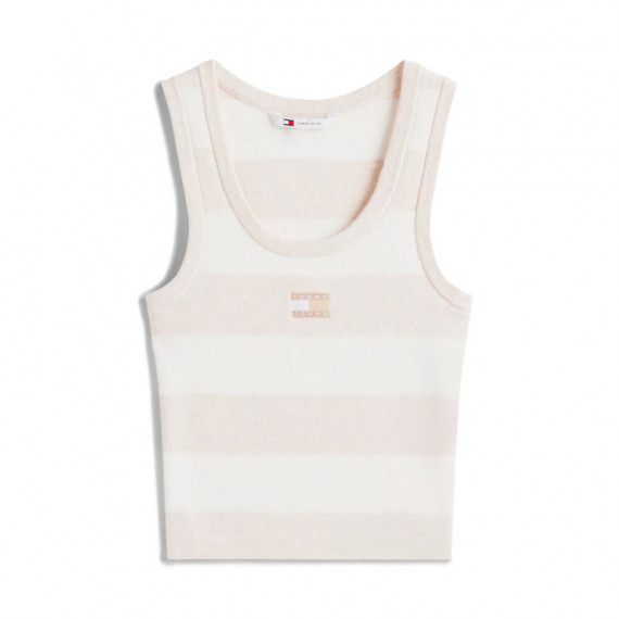 Top sin Mangas de Corte Cropped con Parche  TOMMY HILFIGER