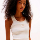 Top sin Mangas de Corte Cropped con Parche  TOMMY HILFIGER