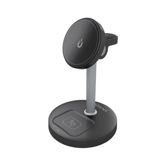 Base Cargador AISENS Smartphone/apple Watch/auriculares Wireless QI2 15W Usb-c Black
