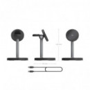 Base Cargador AISENS Smartphone/apple Watch/auriculares Wireless QI2 15W Usb-c Black