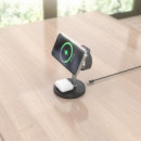 Base Cargador AISENS Smartphone/apple Watch/auriculares Wireless QI2 15W Usb-c Black