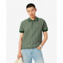 Chemise Col Bord-cotes Manches Courtes V  LACOSTE