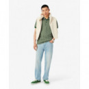 Chemise Col Bord-cotes Manches Courtes V  LACOSTE