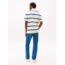 S/s Rugby Classic Fit Preppy Navy / Ivor  TOMMY HILFIGER