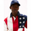 Americana Flag Rugby Desert Sky/multi  TOMMY HILFIGER