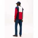 Americana Flag Rugby Desert Sky/multi  TOMMY HILFIGER