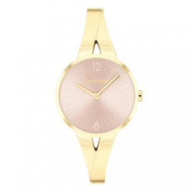 Reloj Joyful Bangle Dorado E/rosa  CALVIN KLEIN