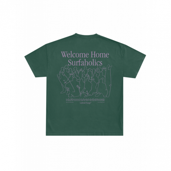 Camisetas Hombre Camiseta LATITUD FUEGO Not Alone Green
