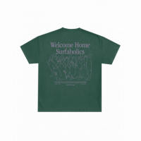 Camisetas Hombre Camiseta LATITUD FUEGO Not Alone Green