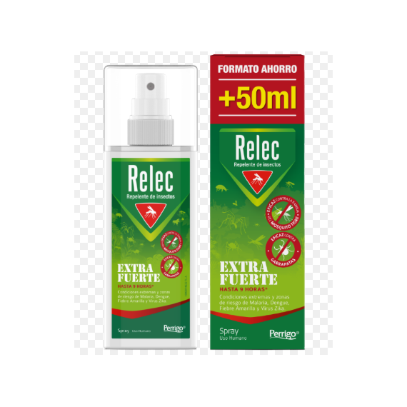 Relec Extraf Repelente de Mosquitos Spray +50ML  PERRIGO ESPAÑA