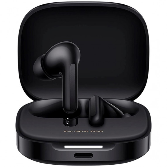 Auriculares BLUETOOTH XIAOMI Redmi Buds 6 con Cancelación Activa de Ruido Negro