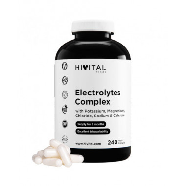 Hv- Electrolitos Complex 240 Capsulas Veganas  HIVITAL