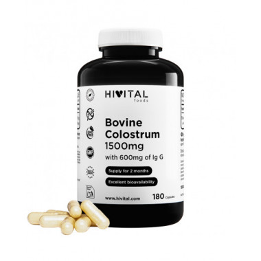 HV-CALOSTRO BOVINO 1500 MG | 180 CAP