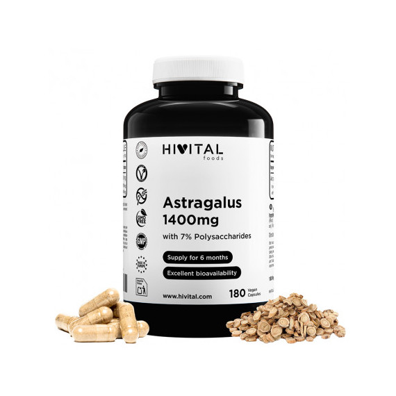 Hv- Astrágalo  1400 Mg X 180 Capsulas  HIVITAL