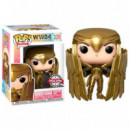 FUNKO Pop Wonder Woman 84 Armadura Dorada Exclusivo 329