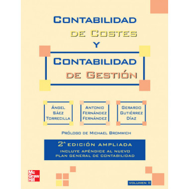 Contabilidad de costes y contabilidad de gestin. Vol. 2. 2? Ed. Ampliad a