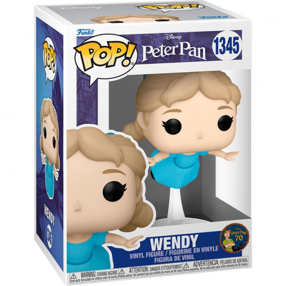 FUNKO Pop Wendy Peter Pan 70 Aniversario Disney 1345