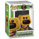 FUNKO Pop Dug con Medalla Disney 1093
