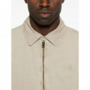 Polo RALPH LAUREN - The Bayport Mineral-dyed Poplin Jacket - Olive - 710961831003/OLIVE