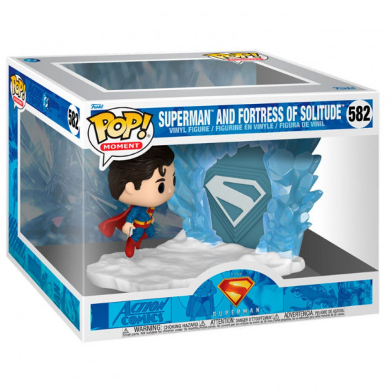 FUNKO Pop Superman y Fortaleza de la Soledad Dc Comic 582
