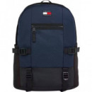 Tjm Archive Backpack Dark Night Navy  TOMMY HILFIGER