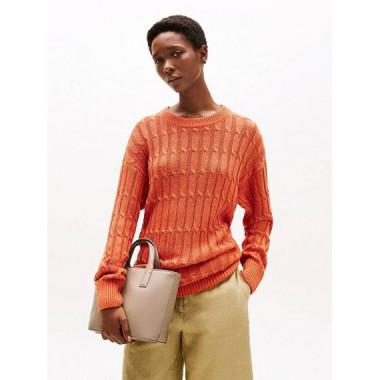 TH LOGOTAPE MINI TOTE COASTAL TAUPE