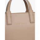 Th Logotape Mini Tote Coastal Taupe  TOMMY HILFIGER