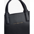 Th Logotape Mini Tote Space Blue Corp  TOMMY HILFIGER