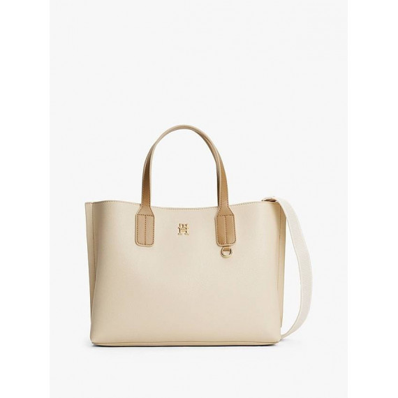 Th Distinct Mini Tote Classic Beige  TOMMY HILFIGER