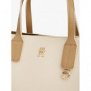 Th Distinct Mini Tote Classic Beige  TOMMY HILFIGER