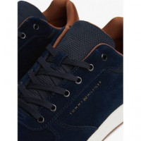 Premium Suede Hybrid Desert Sky  TOMMY HILFIGER
