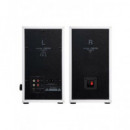 FONESTAR Pareja Altavoces Activos 2X20W con Mando CLASS-220B Blanco