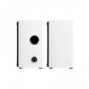 FONESTAR Pareja Altavoces Activos 2X20W con Mando CLASS-220B Blanco